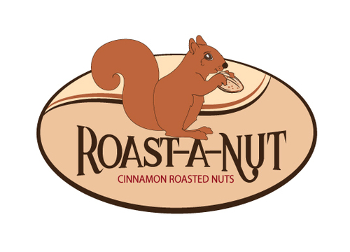 logo for cinnamon roasted nuts (pecans cashews and almonds) - Food