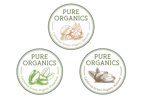 Organic almond brand company  - Food