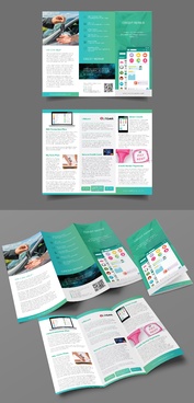 Brochure for credit repair service - Financial Services