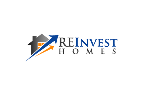 REInvest Homes Logo - Real Estate