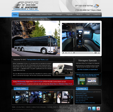 LIMO BUS WEBSITE REDESIGN NEEDED - Transportation