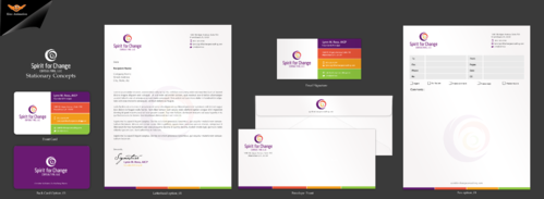 Spirit for Change Bcard/Stationary - Consulting