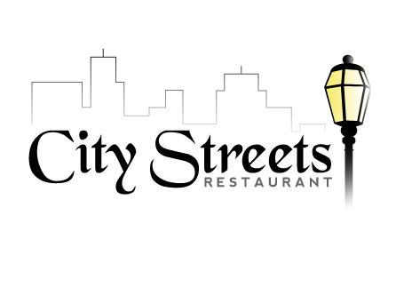 City Streets Restaurant Logo - Hospitality Industry