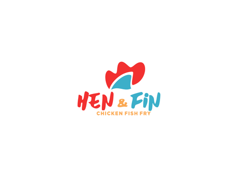 Logo for fried chicken and fish restaurant - Food