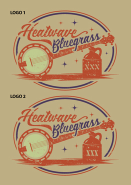 Heatwave Bluegrass Logo By BrandonMasur