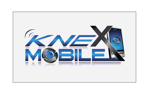 Business Logo for "Knex Mobile" a Marketing Company - Communications and Media