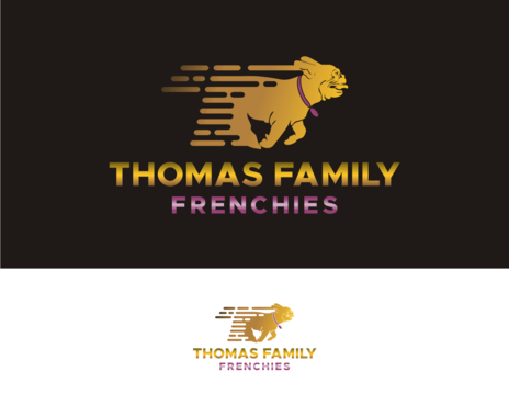 Logo for a French bulldog breeding buisness - Animals