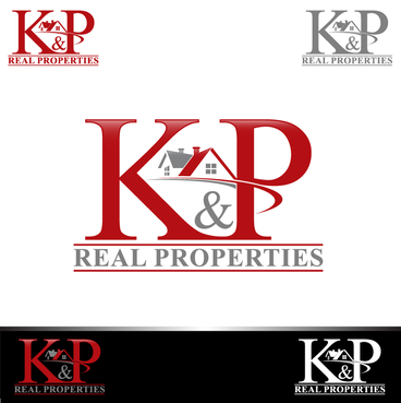 K&P Real Properties LOGO Design - Real Estate