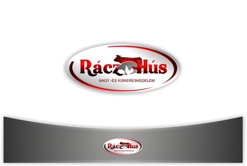 business logo, name: "Rácz-Hús" - Food
