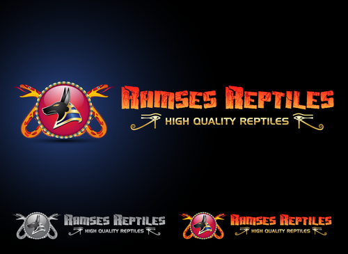 Business Logo for Ramses Reptiles, Selling cornsnakes online - Animals