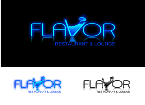 business logo Flavor - Food