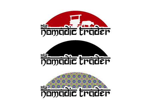 Brand logo for online ethnic goods store - The Nomadic Trader - General Merchandise