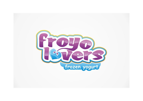 business logo for Froyo Lovers  - Food