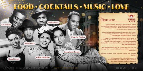 Backdrop for Historic Harlem Restaurant - Food