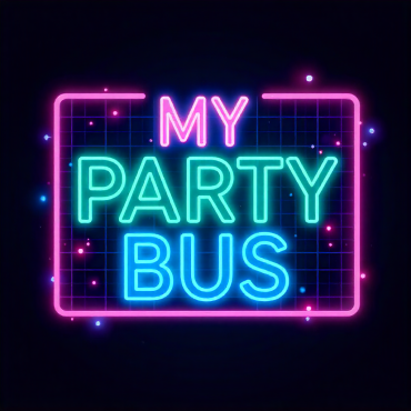 Party Bus sign - Transportation