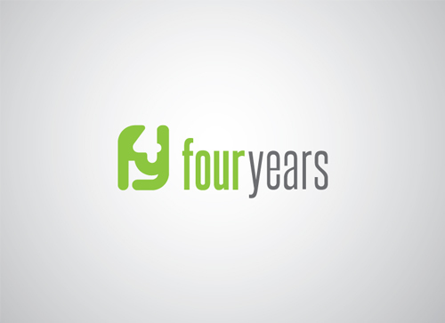 FourYears business logo for startup college website - Social Media