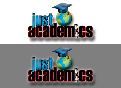 Business Logo Just Academics - Education