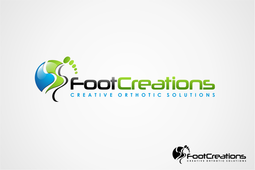 Business logo for Foot Creations - Health