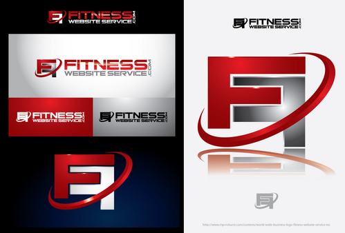 World Wide Business Logo! Fitness Website Service Inc. - Health