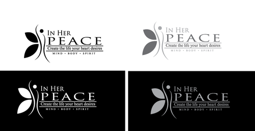 logo, monogram for In Her Peace - Personal Care