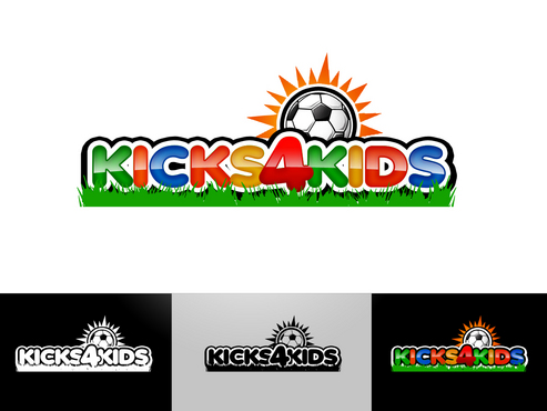 business logo- Kicks 4 Kids - Sports