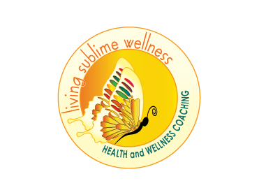 business logo for Living Sublime Wellness: Health and Wellness Coaching business - Health