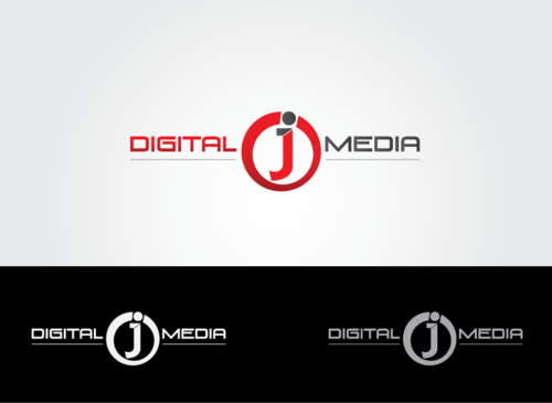 Digital J Media Business Logo - Entertainment