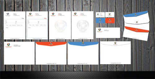 Strategic Impact Plus, LLC Business Card, Letterhead, Envelope, 9X12 Envlelope, Fax cover sheet - 