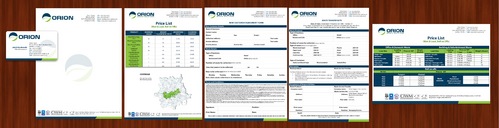 Corporate Identity for Orion - Waste management company - Environment