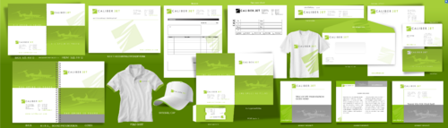 bizcards, stationary, envelopes,  powerpoint template, invoice template, polo shirts, email template - Aviation
