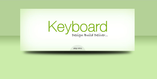 Flash Website Intro - Office Supplies and Services