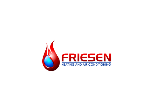 Logo for Friesen Heating and Air Conditioning company by FriesenHeati
