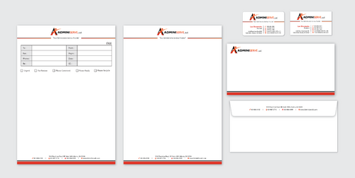 Statianery Design- ADMINISERVE, LLC - Miscellaneous