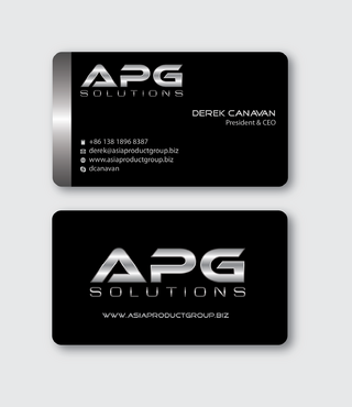 APG Ltd Business Card - 