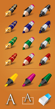 Set of icons for an iPad app - Software