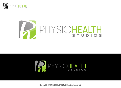Logo for multi-disciplinary clinic PHYSIOHEALTH STUDIOS - Health