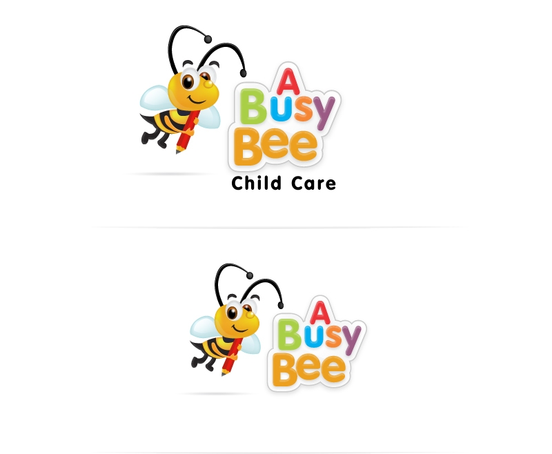A Busy Bee child care logo by Latron12345