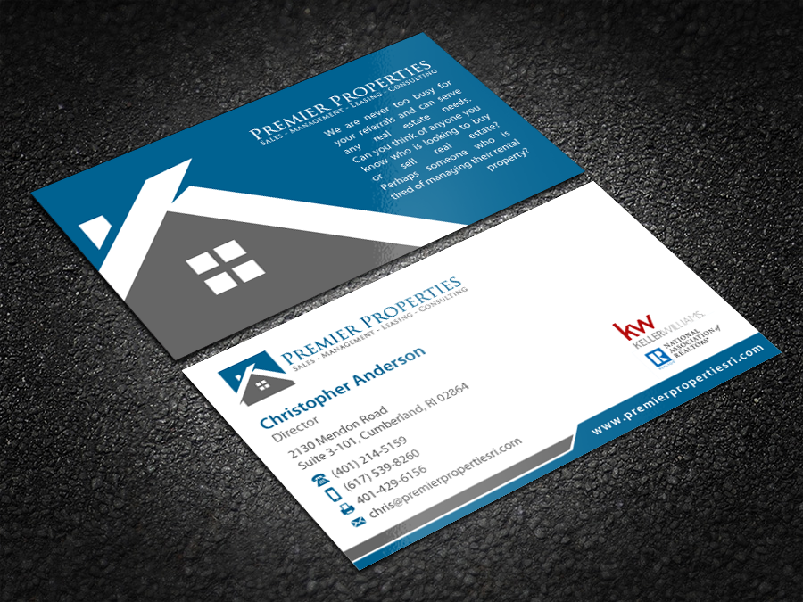 Premier Properties Business Card Design by Premierproperties