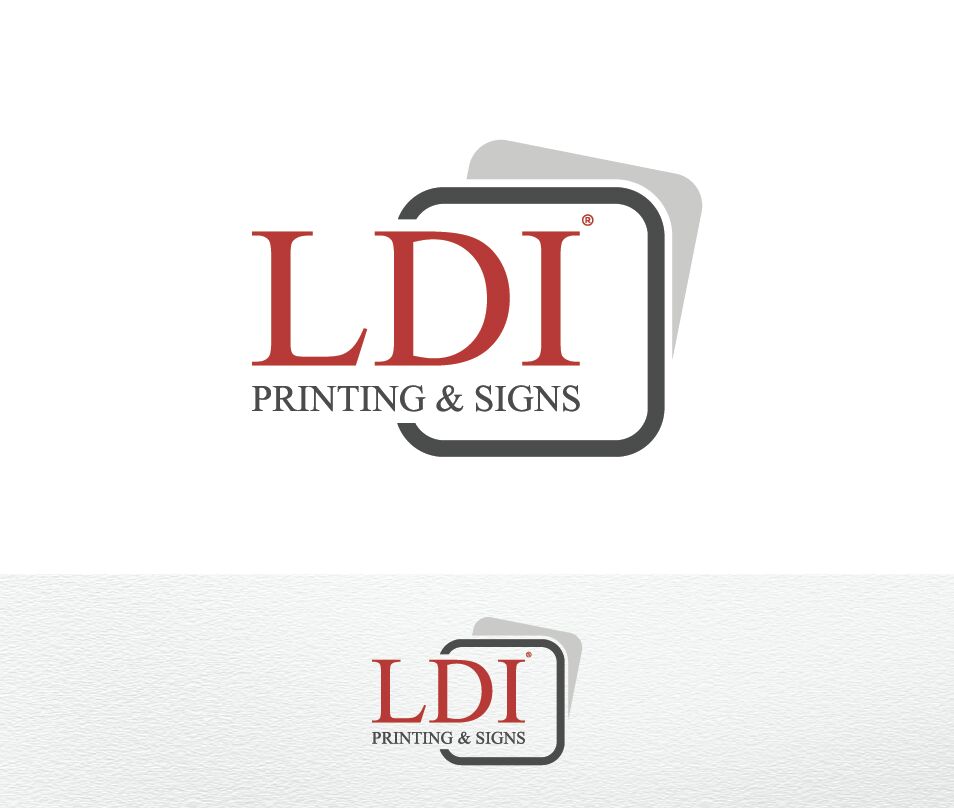 Logo Design for Printing & Sign Company by Michellefrome