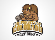 Buffalo with dumbbell