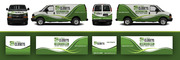 Vehicle Wrap designs for Closet Company