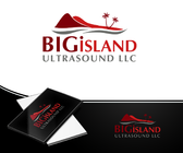 Tropical logo for an ultrasound business