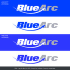 Blue Arc Logo for a Horizontal Directional Drilling company