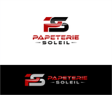 Logo for a paper trading company