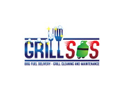 Logo for a BBQ Grill Service Business.