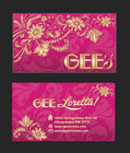 Business Card for Womens Clothing Boutique
