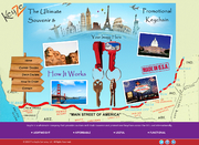 Web Design for a wholesale Promotions & Souvenir company