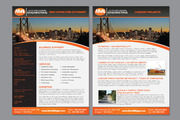 Double Sided Brochure Highlighting Business Codes and 