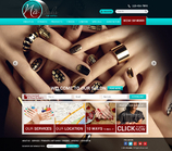 Website Redesign for Airport Nail Salon