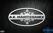 Logo for a snow and ice removal company 